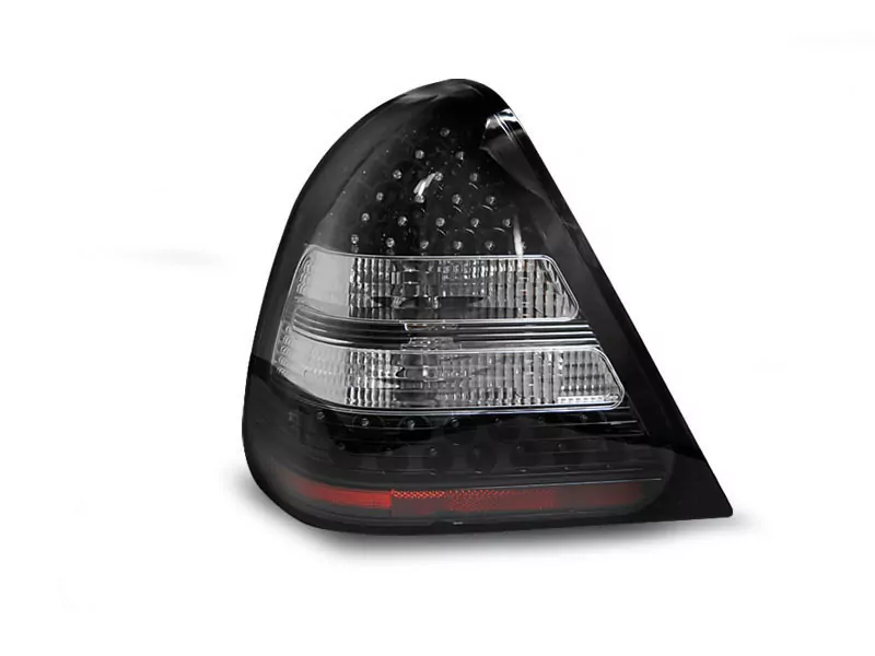 Led Tail Lights Black Fits Mercedes W202 C-klasa 06.93-06.00