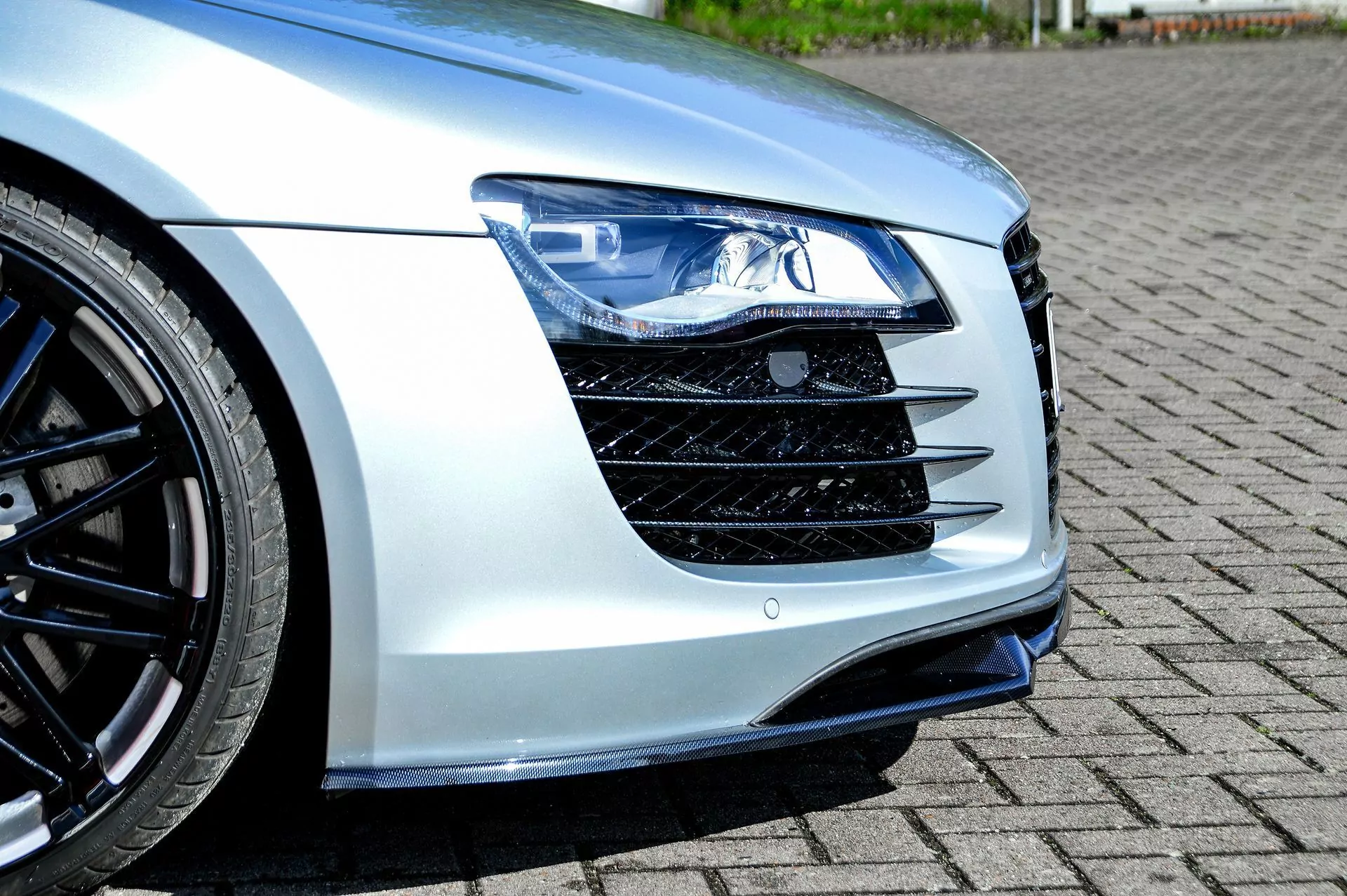CUP Frontspoilerlippe Version 2 für Audi R8 42 Bj. 2006-2015