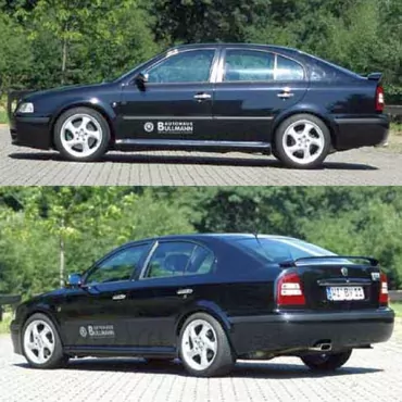 K.A.W. PlusKit Sportfahrwerk für Skoda Octavia Limousine (1U) ab 09/1996 bis 12/2010