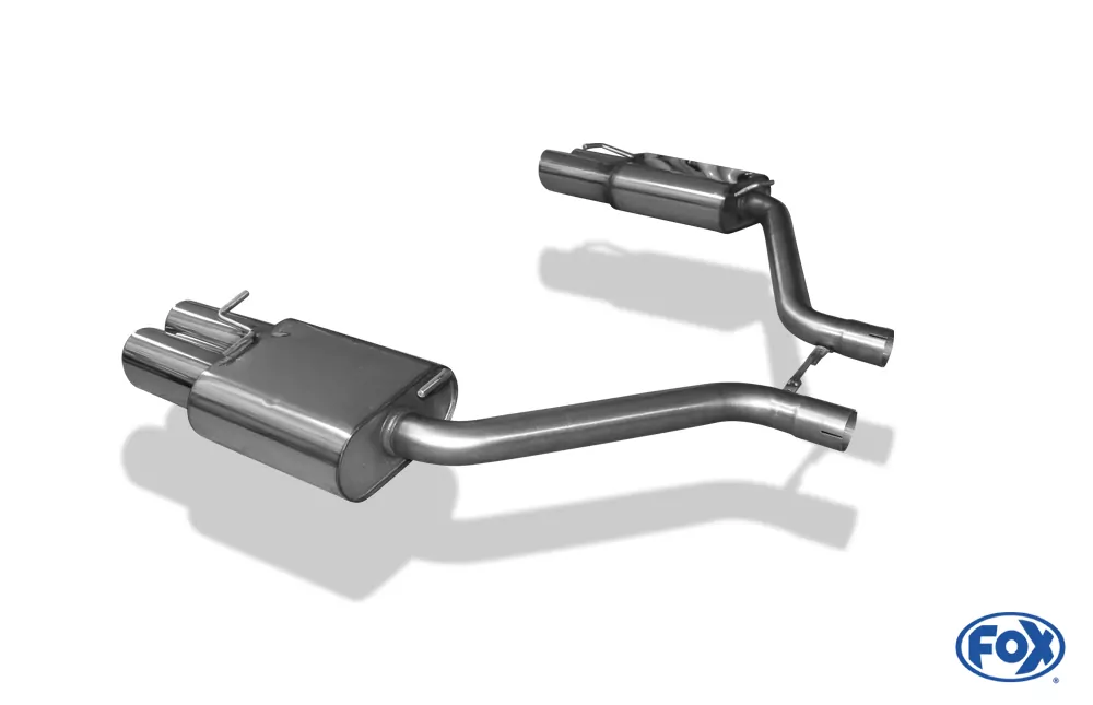 Chrysler 300C 3,0l CRD  Endschalldämpfer rechts/links - 2x100 Typ 17 rechts/links