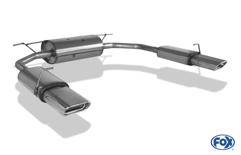 Chrysler 300M  Endschalldämpfer rechts/links - 150x70 Typ 53