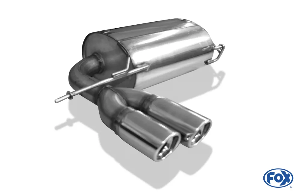 VW Tiguan 5N - 4motion  Endschalldämpfer - 2x80 Typ 17