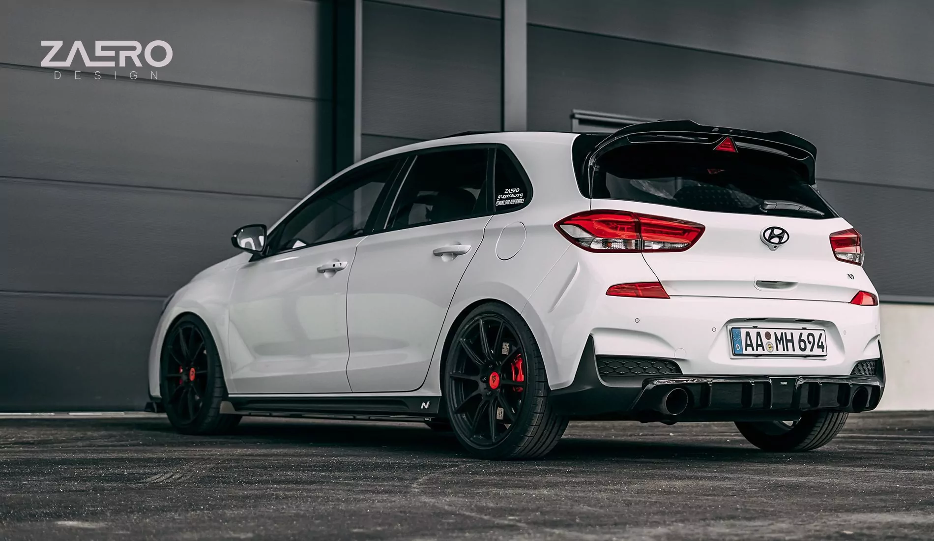 EVO-1 Diffusor für Hyundai I30N Hatchback