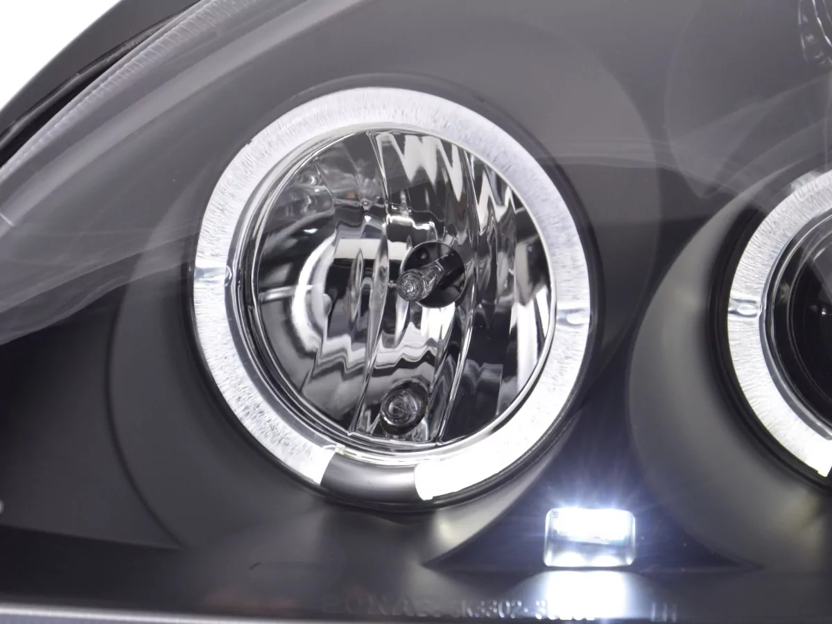 Scheinwerfer Set Renault Clio 2 3/4/5-trg Bj. 01-04 schwarz