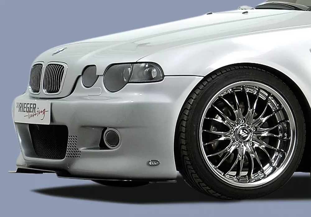 Rieger Spoilerschwert für BMW 3er E46 - Compact  für Spoilerstoßstange 50302/50304 carbon optik