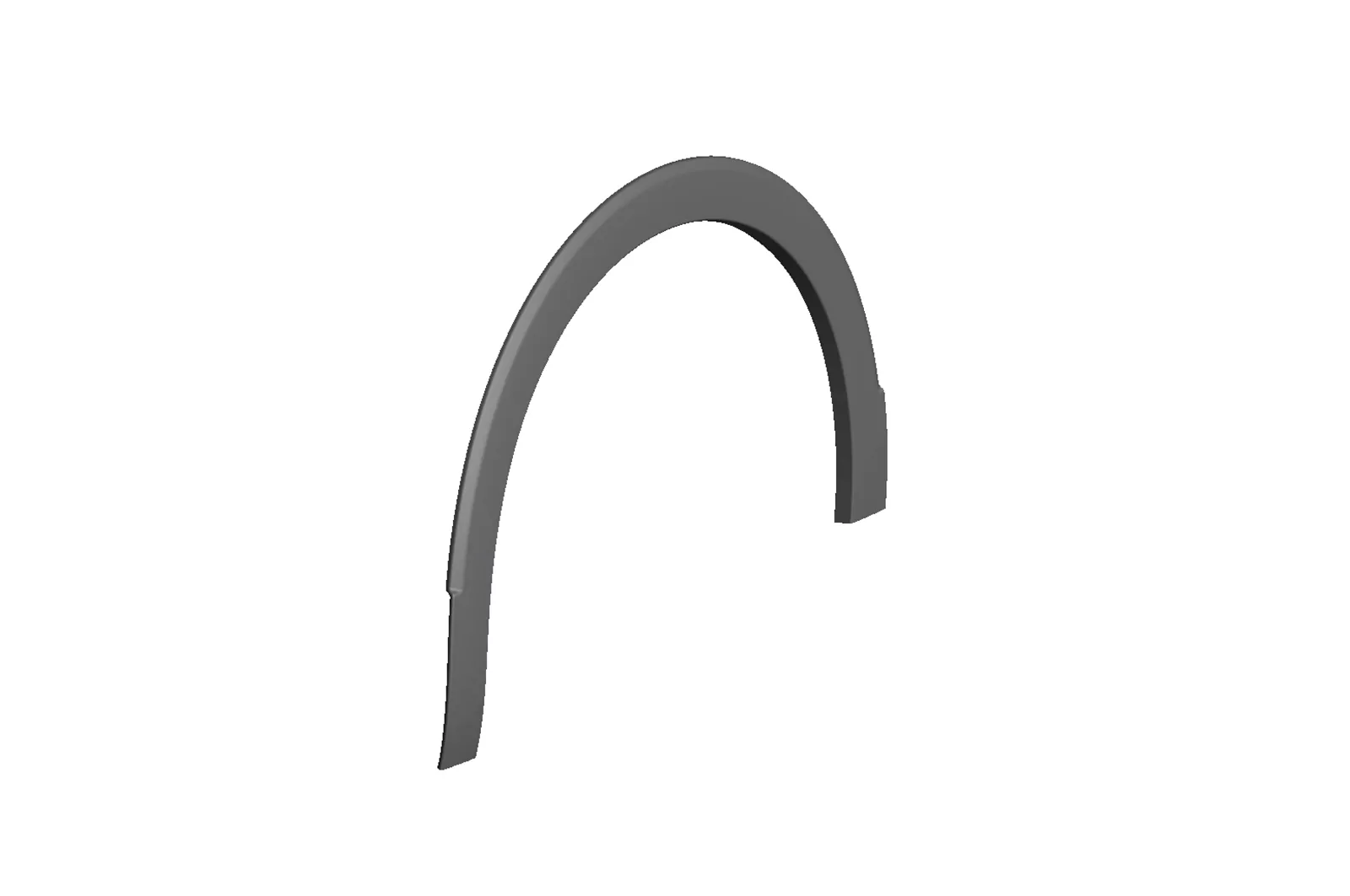 Kotflügelverbreiterung vorne für VW T-Cross C1 VB023