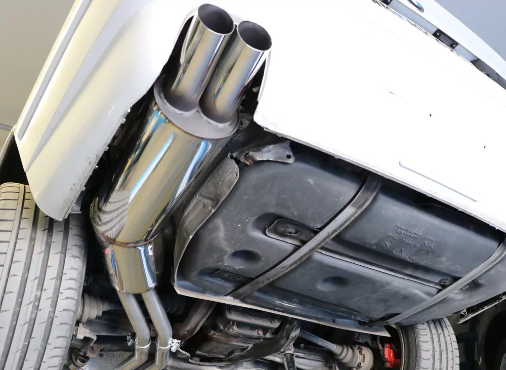 BMW E34 525i/530i/535i  Endschalldämpfer - 2x76 Typ 14