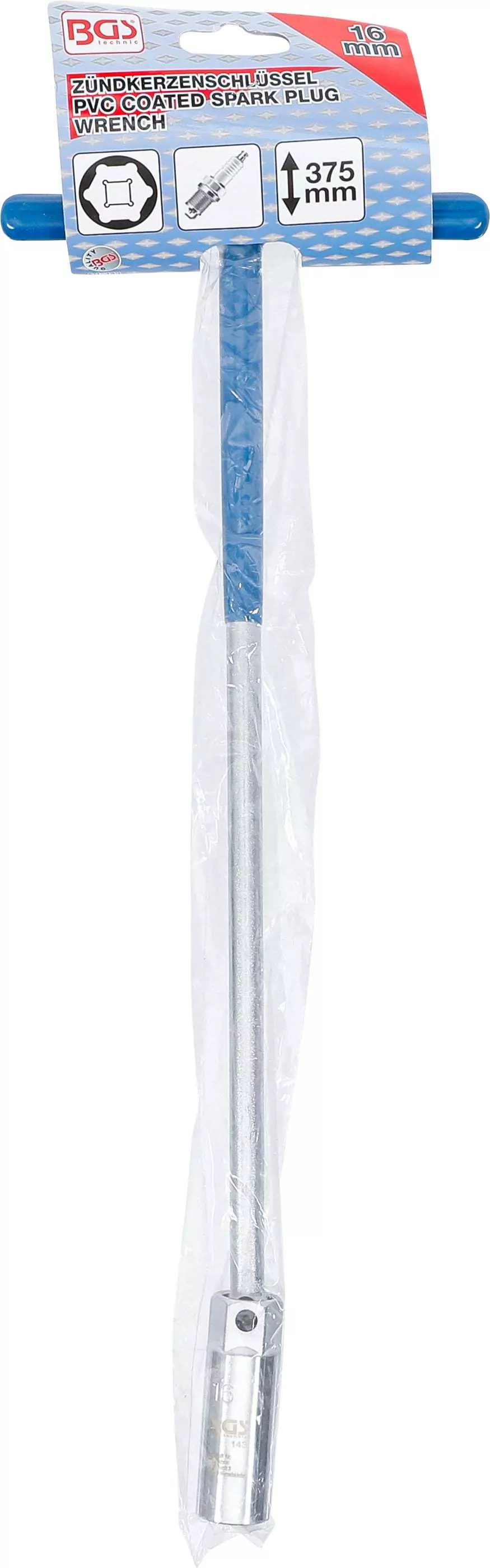 Zündkerzenschlüssel mit T-Griff, Kugelgelenk | SW 16 mm