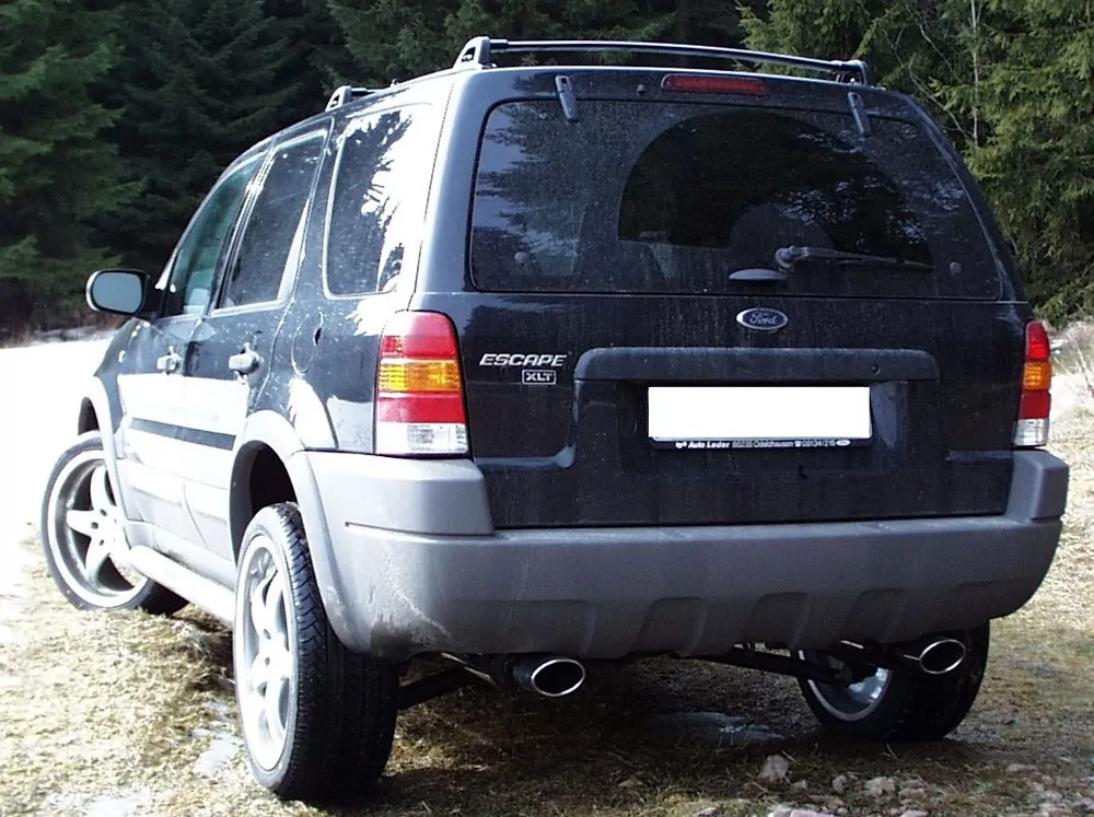 Mazda Tribute Typ EP  Endschalldämpfer rechts/links - 115x85 Typ 33 rechts/links