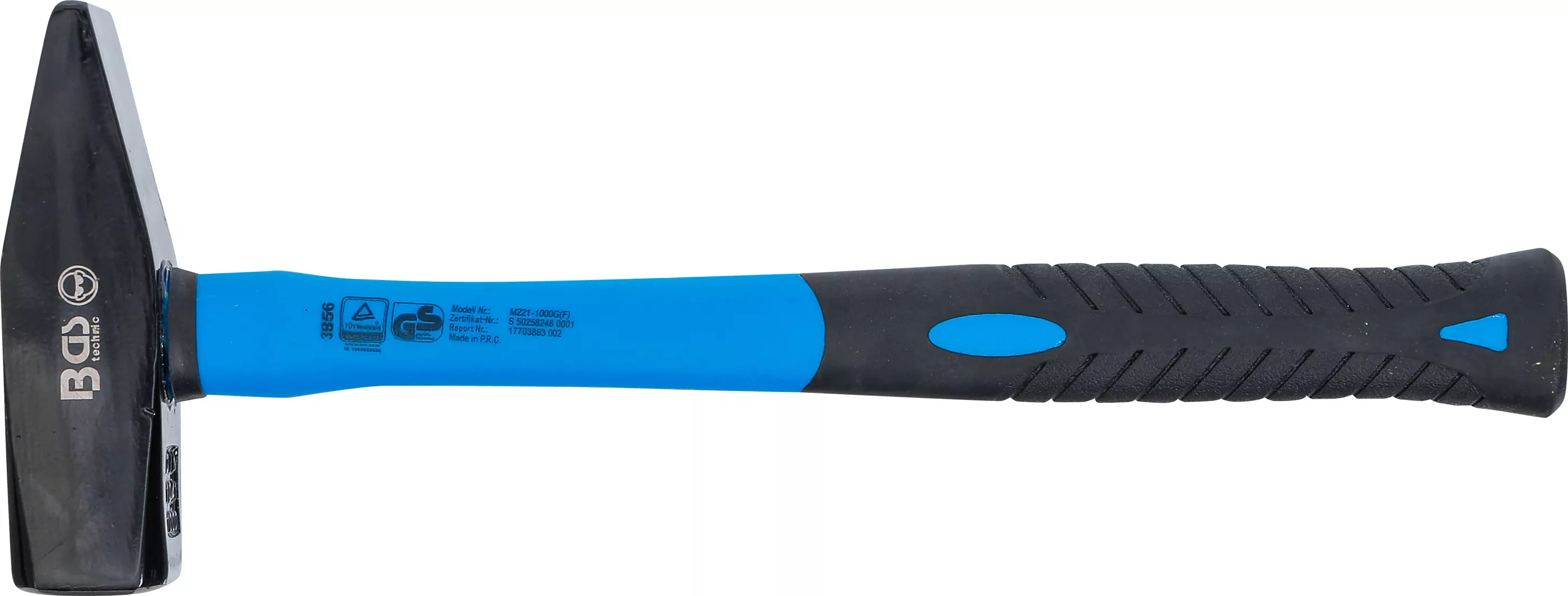 Schlosserhammer | Fiberglasstiel | DIN 1041 | 1000 g