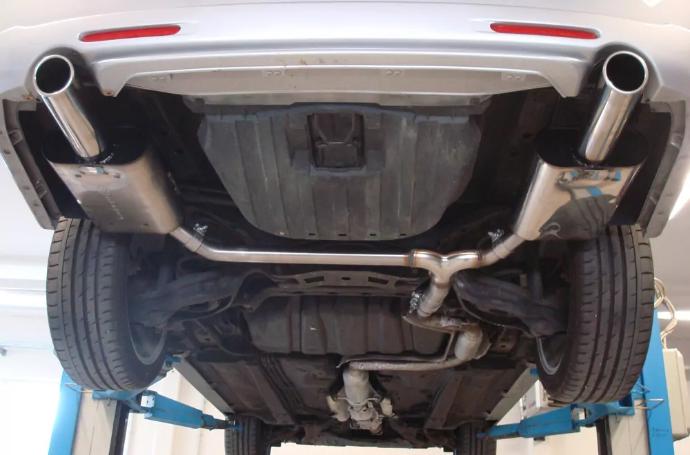 Honda Accord VII Typ CM1 Tourer  Endschalldämpfer Ausgang rechts/links - 1x100 Typ 16 rechts/links