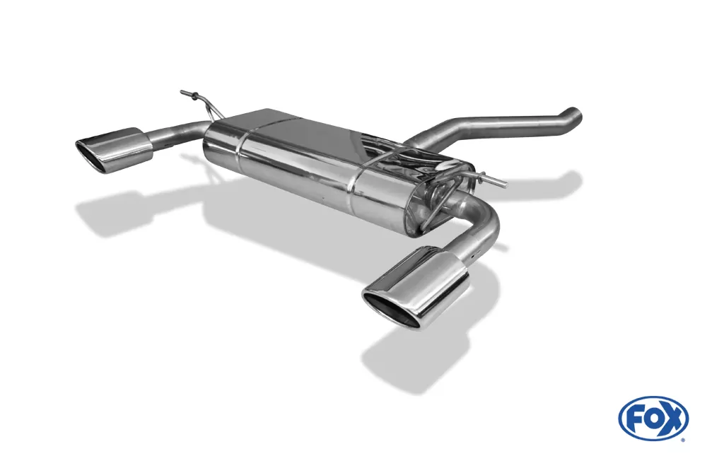 Mercedes A-Klasse W176 - AMG Paket  Endschalldämpfer quer Ausgang rechts/links - 115x85 Typ 32 rechts/links