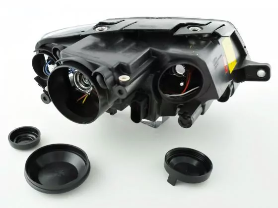 Scheinwerfer Set Angel Eyes VW Passat Typ B6 05-11 schwarz
