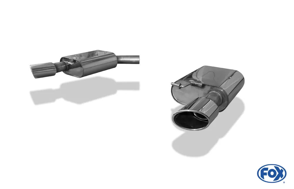 Audi A7 4G - 3,0l TFSI  Endschalldämpfer rechts/links - 115x85 Typ 38 rechts/links