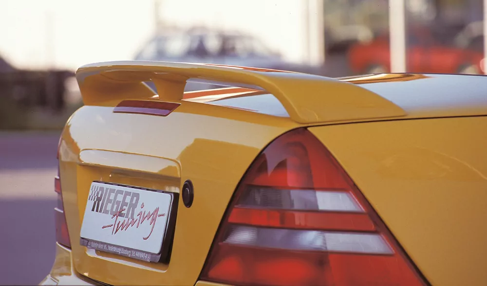 Rieger Heckflügel für Mercedes SLK (R170) -  01.01- carbon optik
