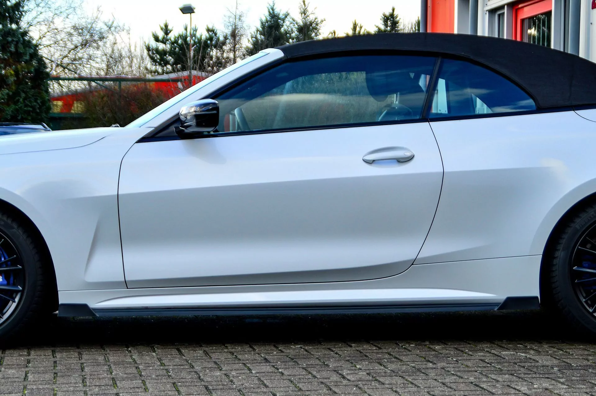 CUP Seitenschweller mit Wings vorne + hinten für BMW 4er G22 G23