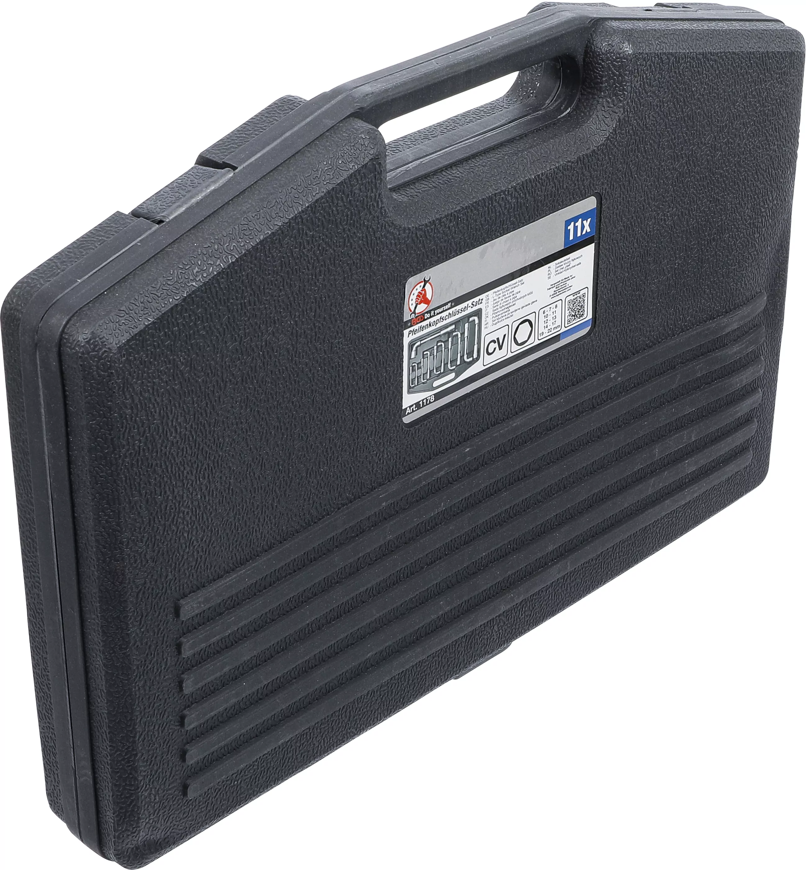 Pfeifenkopfschlüssel-Satz | SW 6 - 22 mm | 11-tlg.