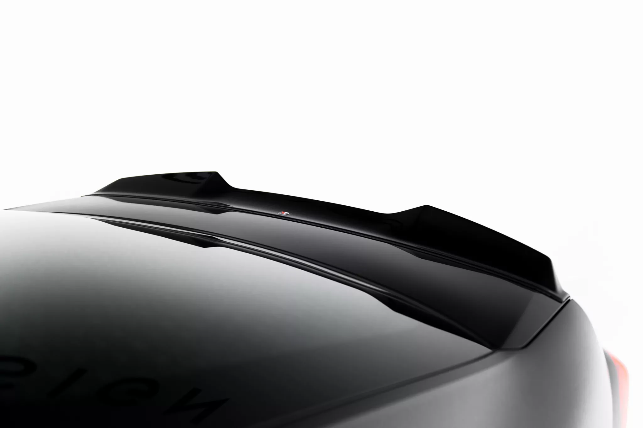 Spoiler CAP 3D Für Skoda Superb Limousine Mk4 Schwarz Hochglanz