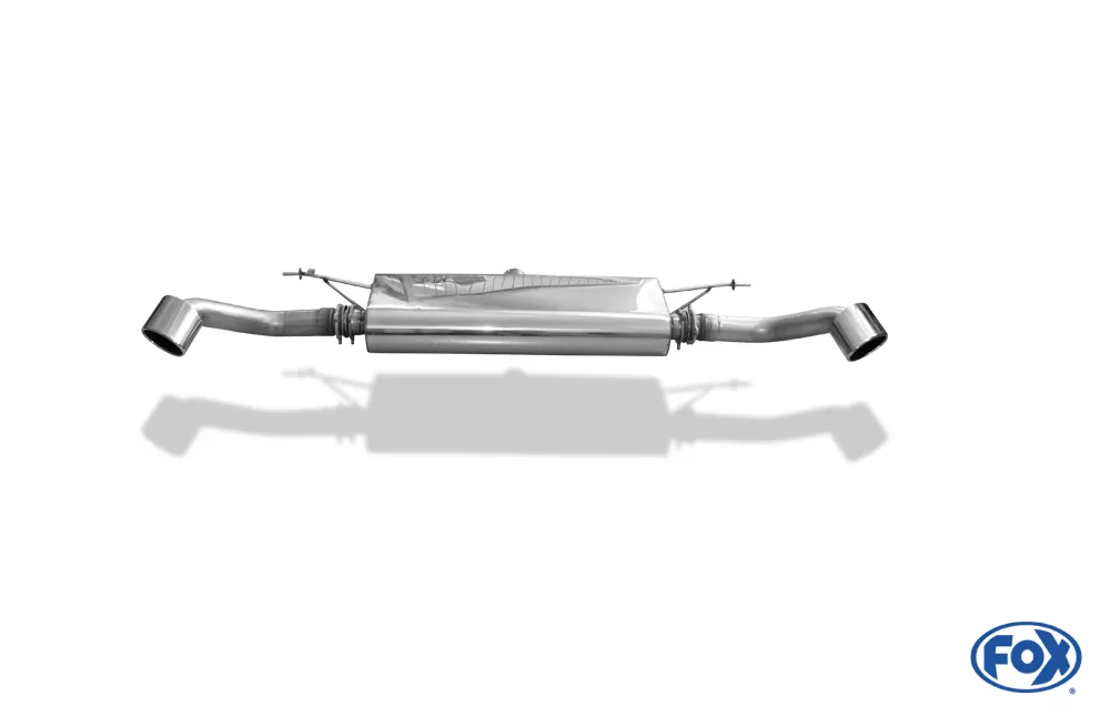 BMW X6  Endschalldämpfer quer Ausgang rechts/links - 115x85 Typ 38 rechts/links