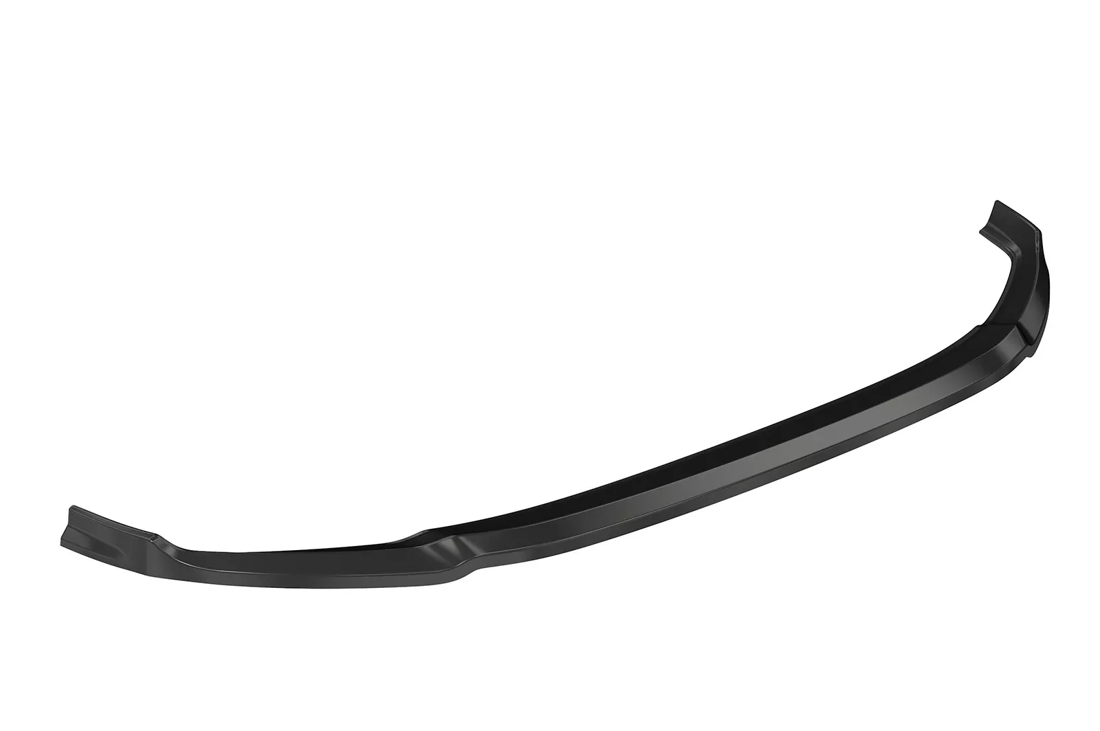 Cup-Spoilerlippe mit ABE für VW Tiguan II (Typ AD1) R-Line CSL367 Schwarz Strukturiert