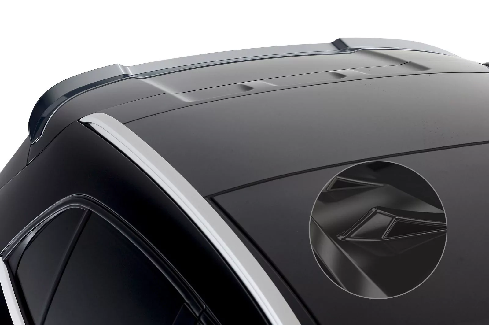 Heckflügel mit ABE für Mercedes Benz GLA X156 HF731-G Schwarz Hochglanz