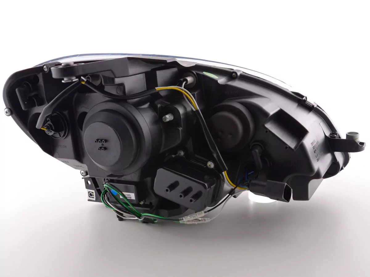 Scheinwerfer Set Daylight LED TFL-Optik Mercedes C-Klasse Typ W204 Bj. 07-10 chrom