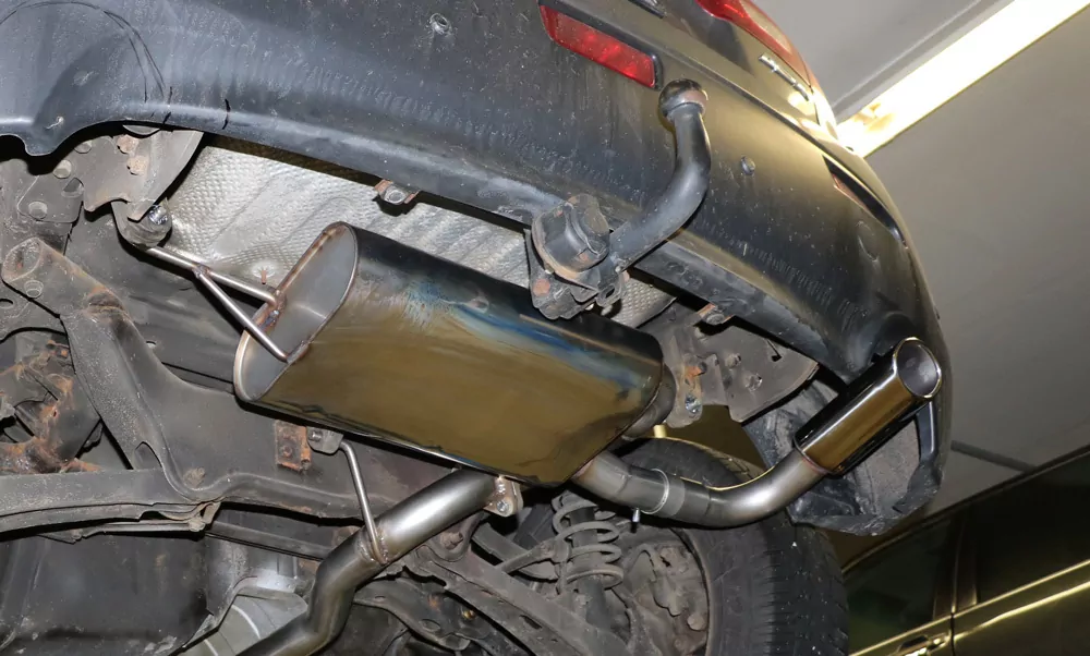 Mitsubishi ASX Frontantrieb - Typ GAO  Endschalldämpfer Ausgang rechts - 129x106 Typ 44