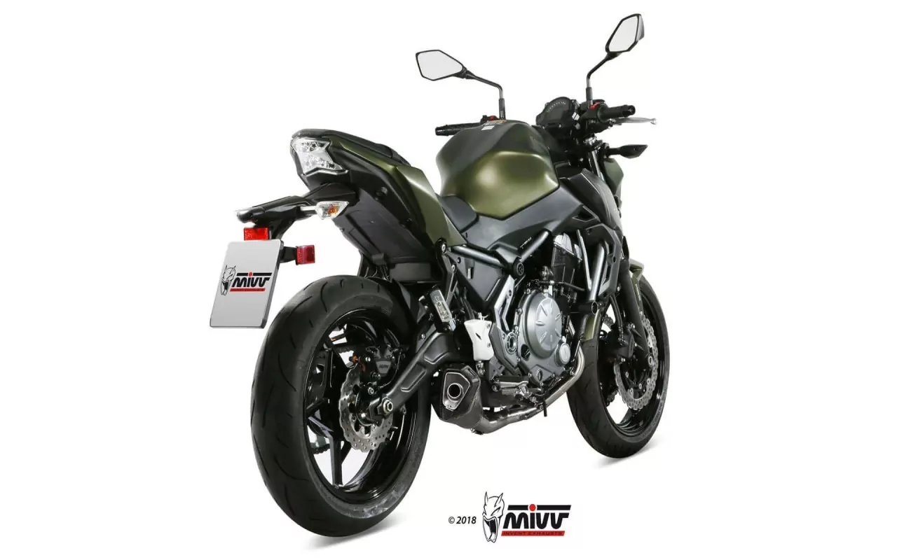 MIVV DELTA RACE Black KAWASAKI Z650-Ninja 650 17-23