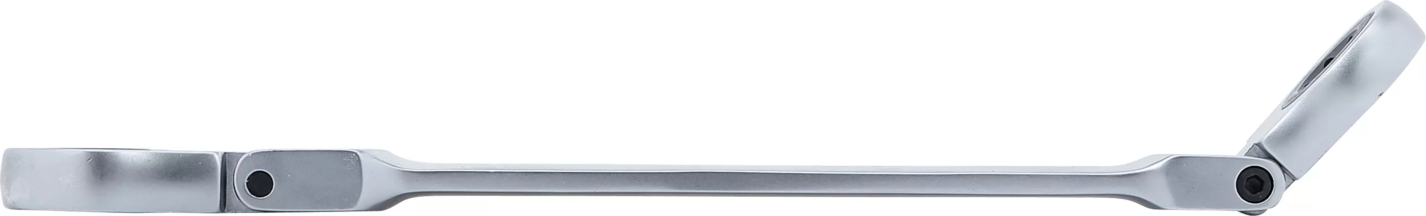 Doppel-Ratschen-Ringschlüssel | abwinkelbar | mit E-Profil Ringköpfen | SW E14 x E18