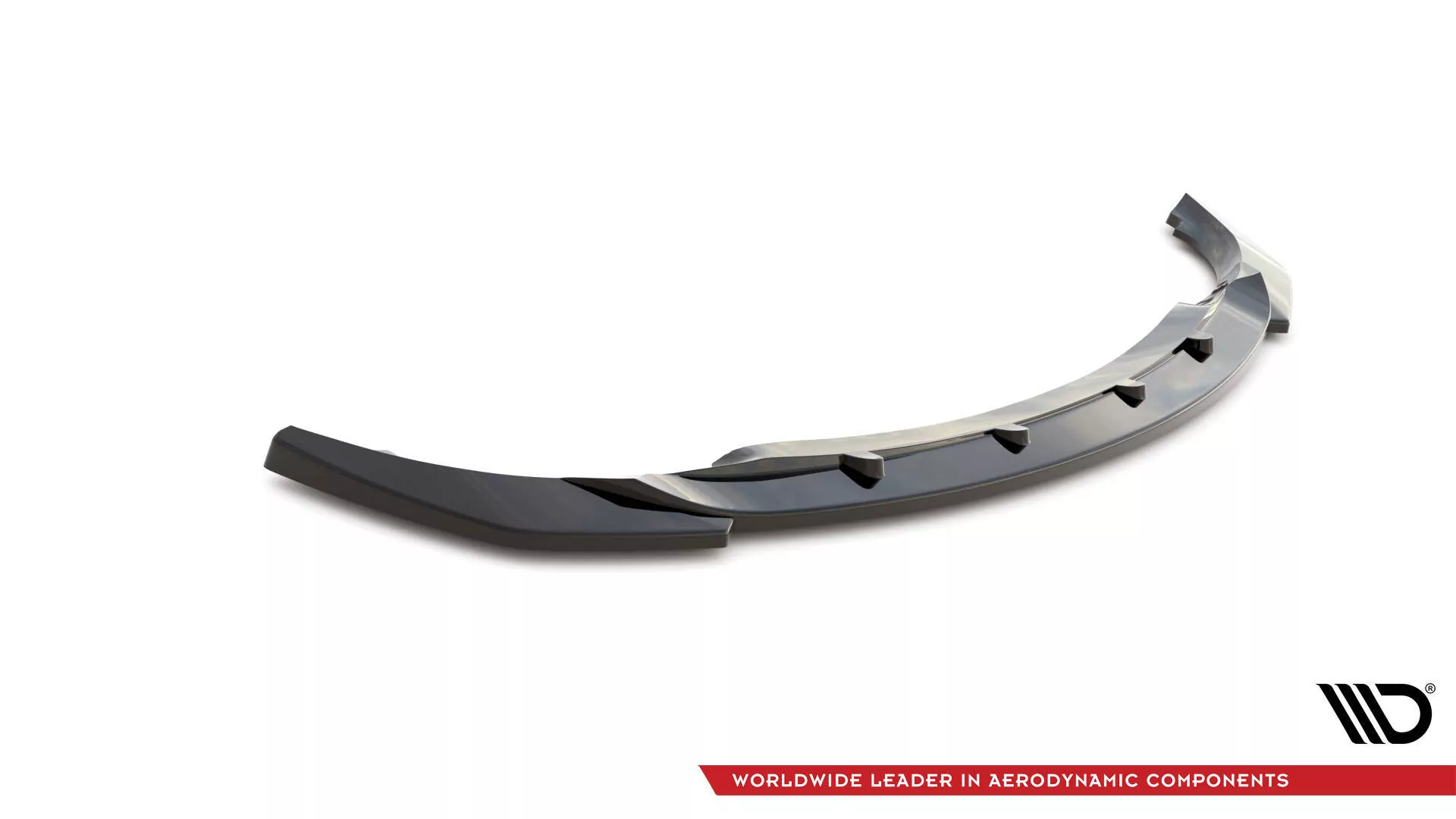 Front Ansatz V.1 Für BMW 3er Coupe E46 Schwarz Hochglanz
