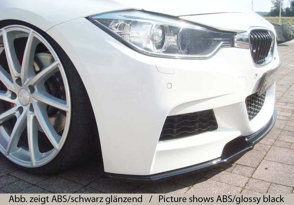 Rieger Spoilerschwert für BMW 3er F30  (3L) | Lim. 07.15- (ab Facelift) LCI nur für M-Paket-Frontschürze