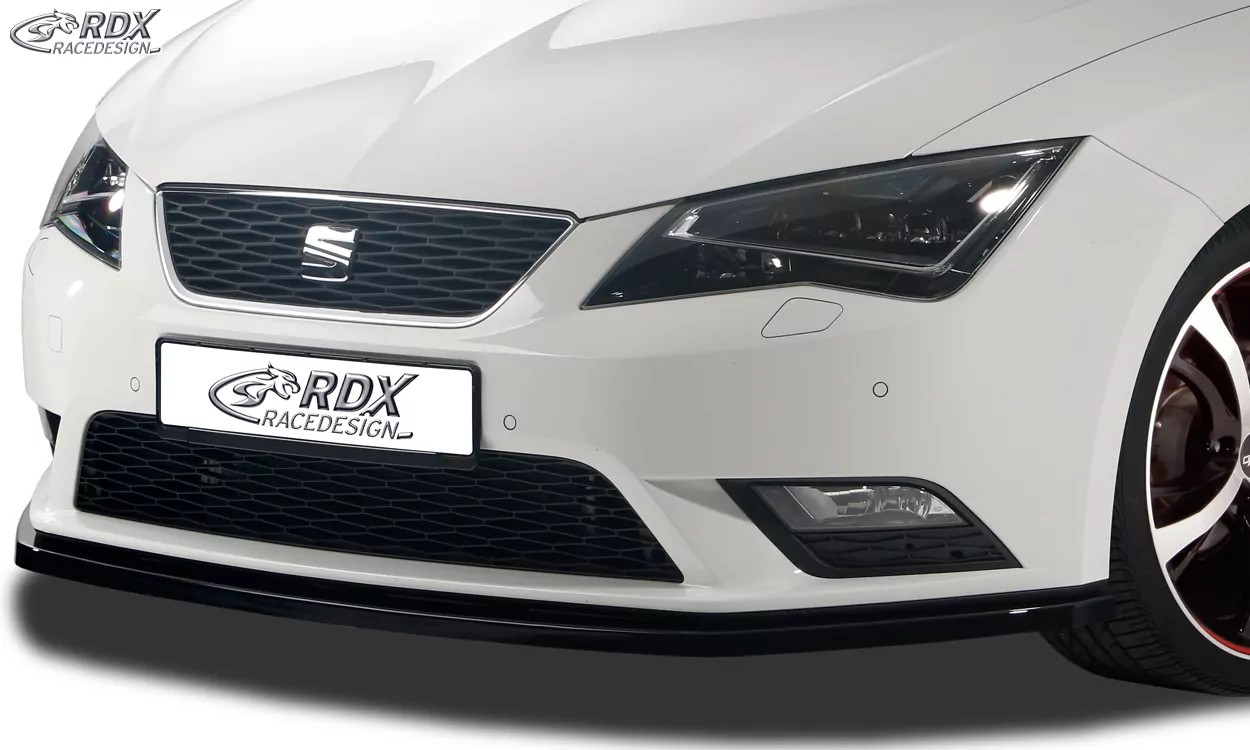 RDX Frontspoiler für SEAT Leon 5F / Leon 5F SC / Leon 5F ST Frontlippe Front Ansatz Vorne Spoilerlippe Schwert