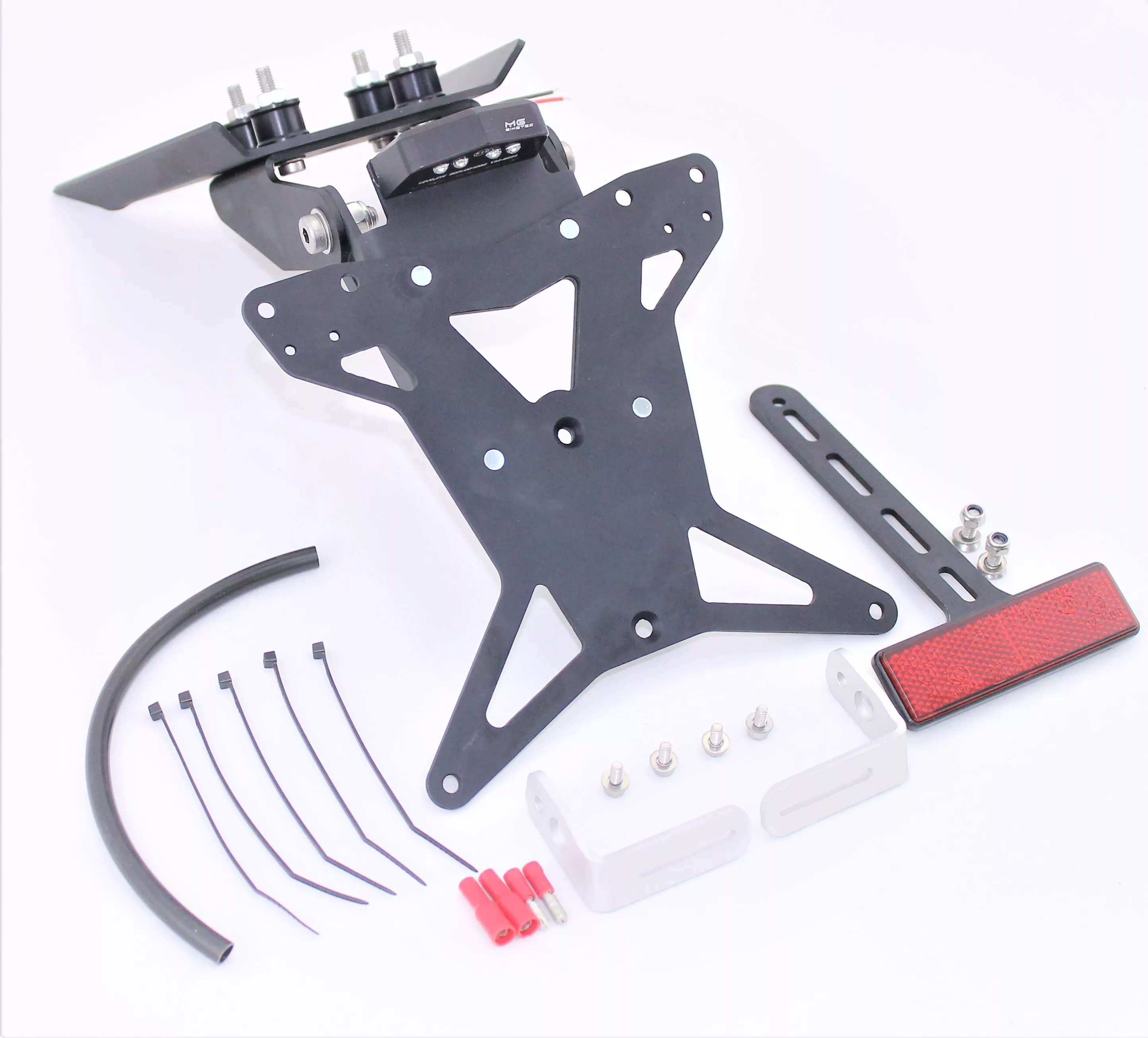 Kurzes Heck - Kennzeichenträger - Kennzeichenhalter für Kawasaki Z 1000 ab 2014-2016