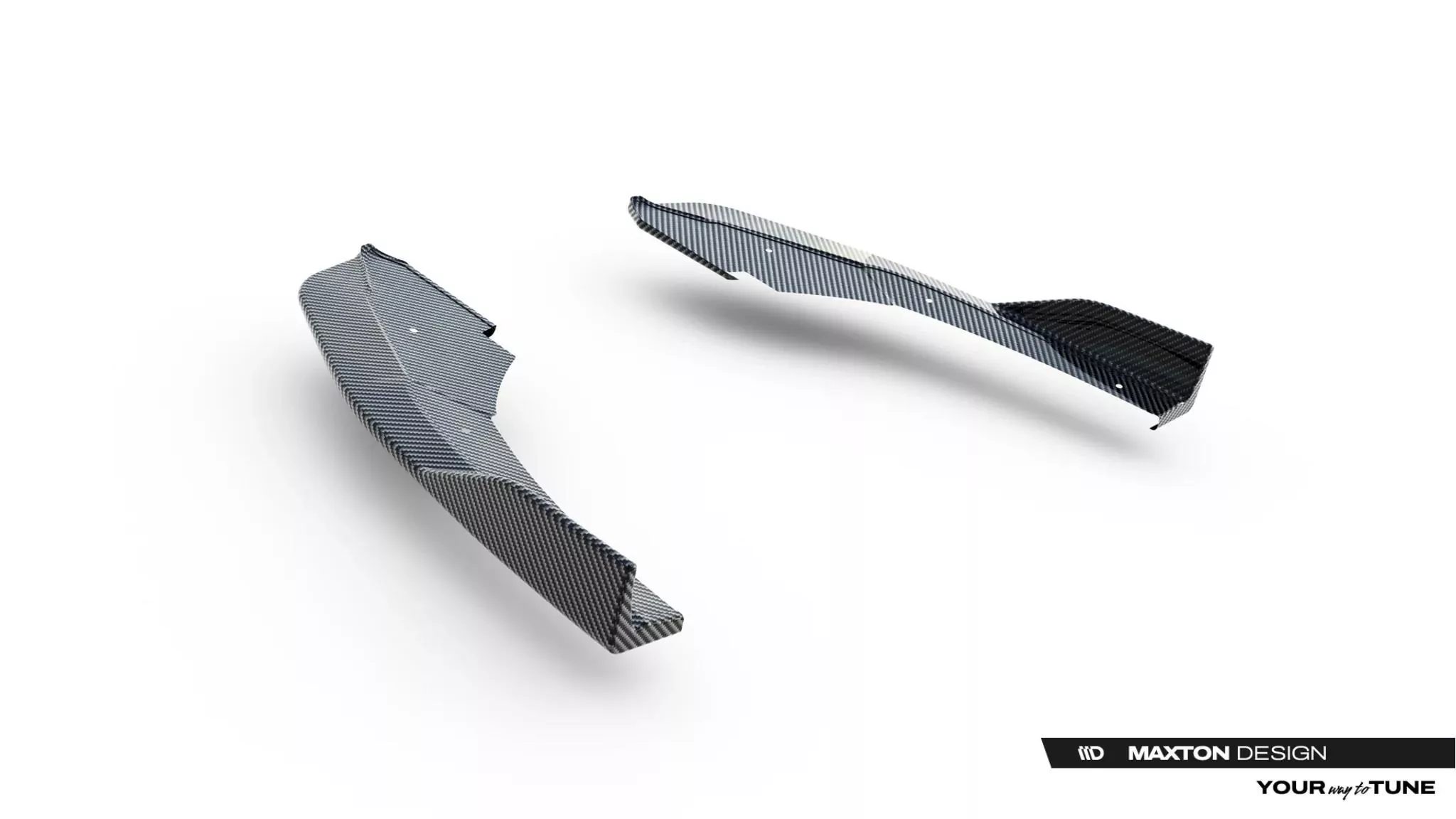 Prepreg Carbon Fiber Heck Ansatz Flaps Diffusor Für Audi RS3 Sportback 8Y Facelift