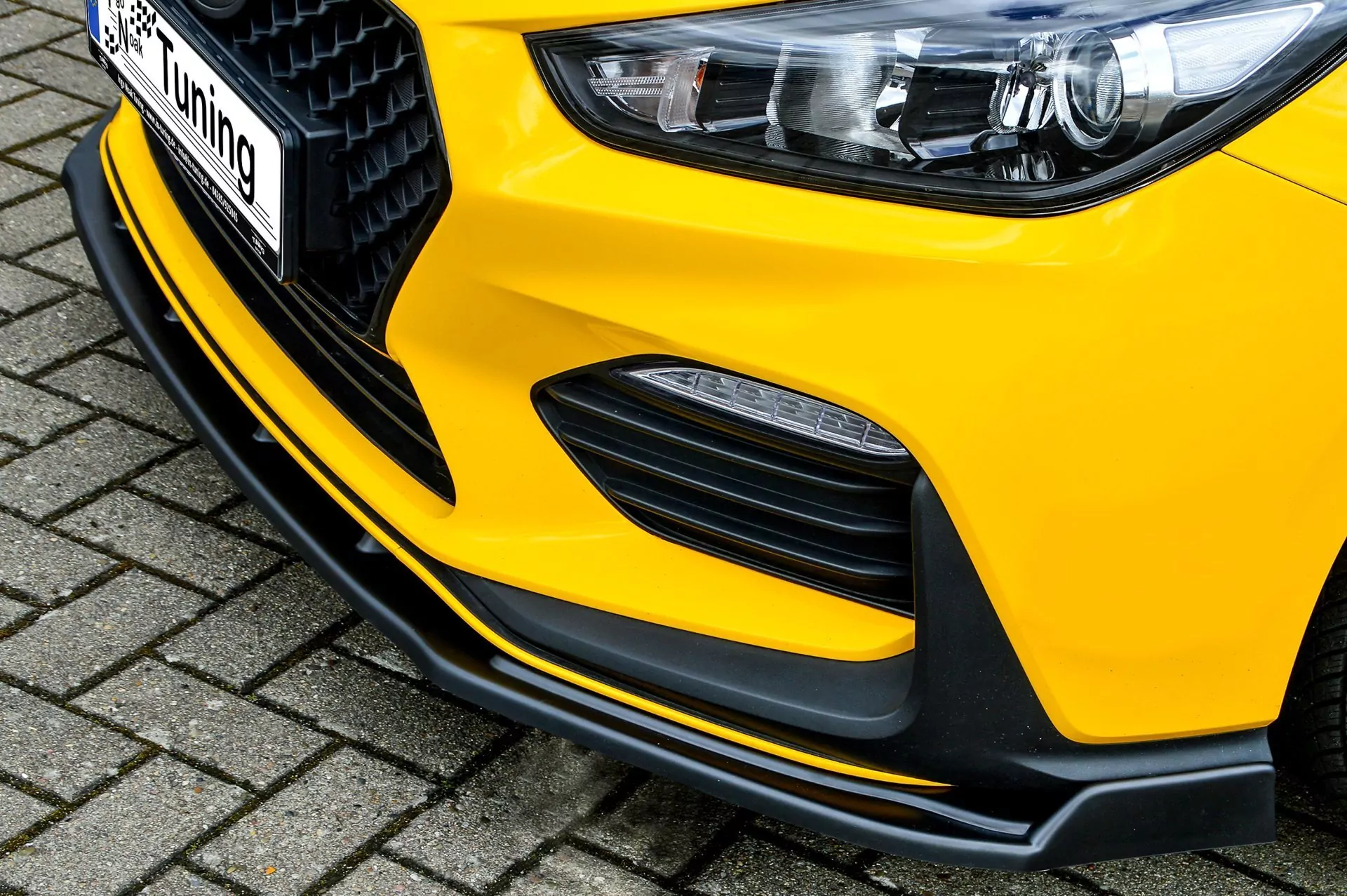 Cup Frontspoilerlippe für Hyundai I30 N-Line + Fastback ab Bj.2018-