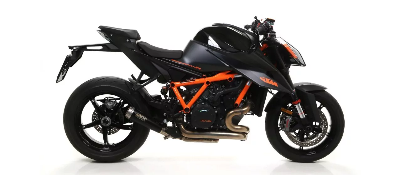 Arrow Pro-Race Edelstahl Schwarz KTM 1290 SuperDuke R 20-23,1390 SuperDuke R 24-