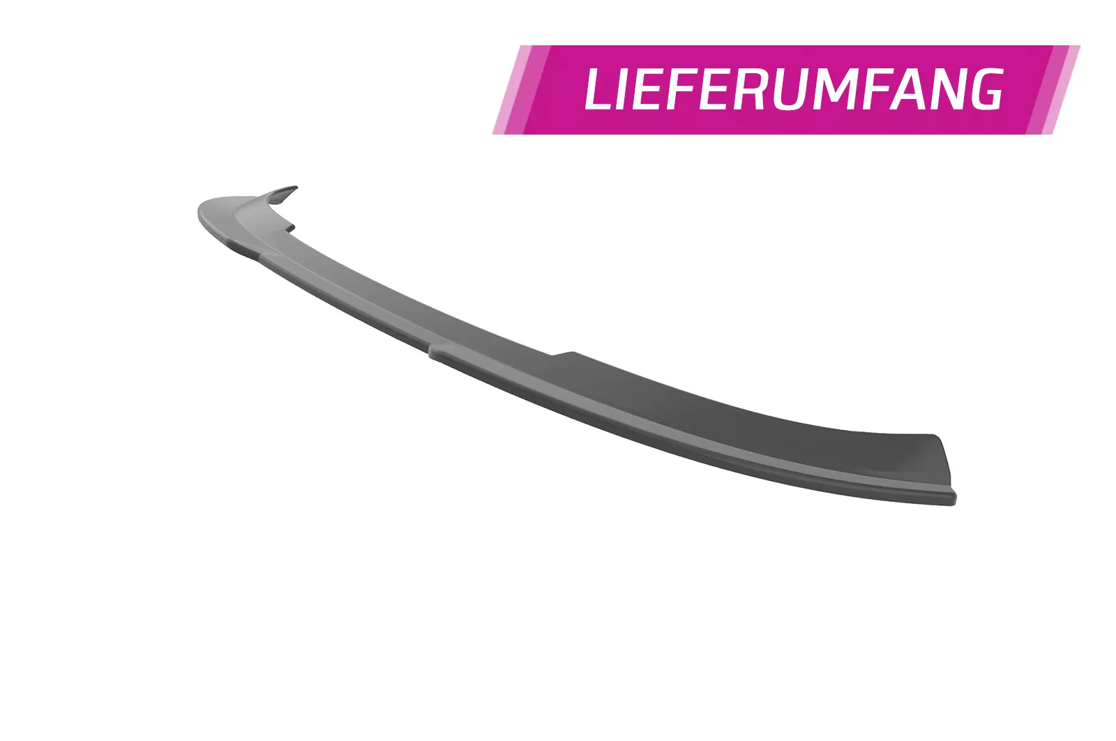 Heckflügel mit ABE für Opel Mokka B HF917 Schwarz Strukturiert