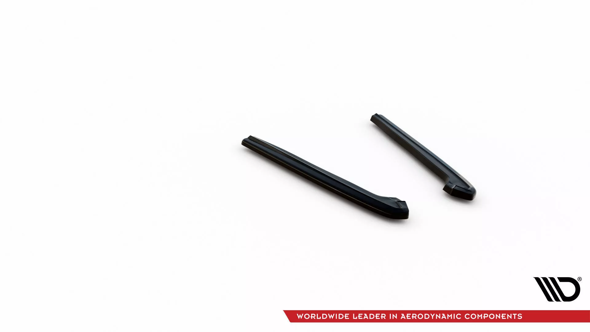 Heck Ansatz Flaps Diffusor Für Ford Mustang Mk5 Facelift Schwarz Hochglanz