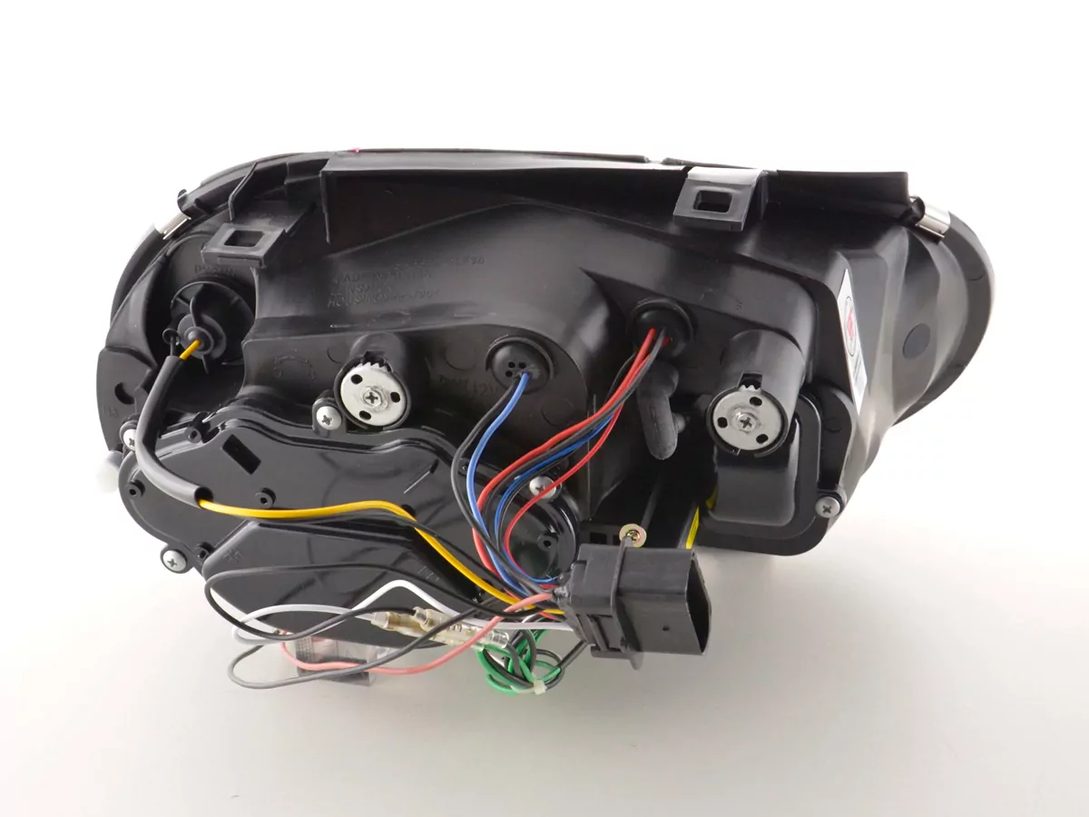 Scheinwerfer Set Daylight LED TFL-Optik VW Golf 4 Typ 1J Bj. 98-03 chrom