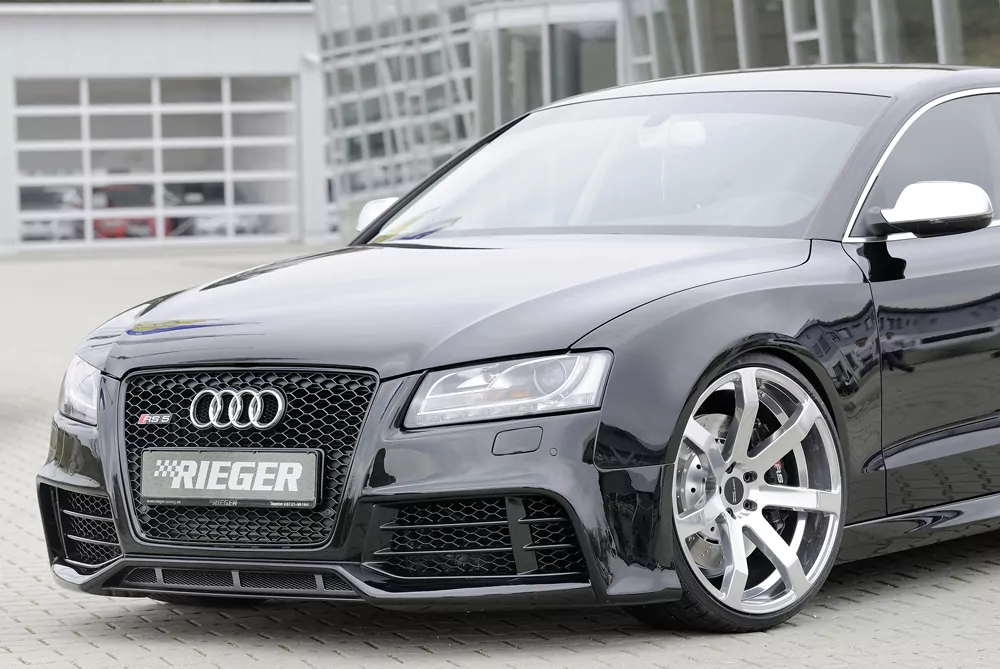 Kühlergrill Audi RS5 (B8), schwarz glänzend glanz schwarz für Audi RS5 (B8) Coupe 03.10-12.11 (bis Facelift)