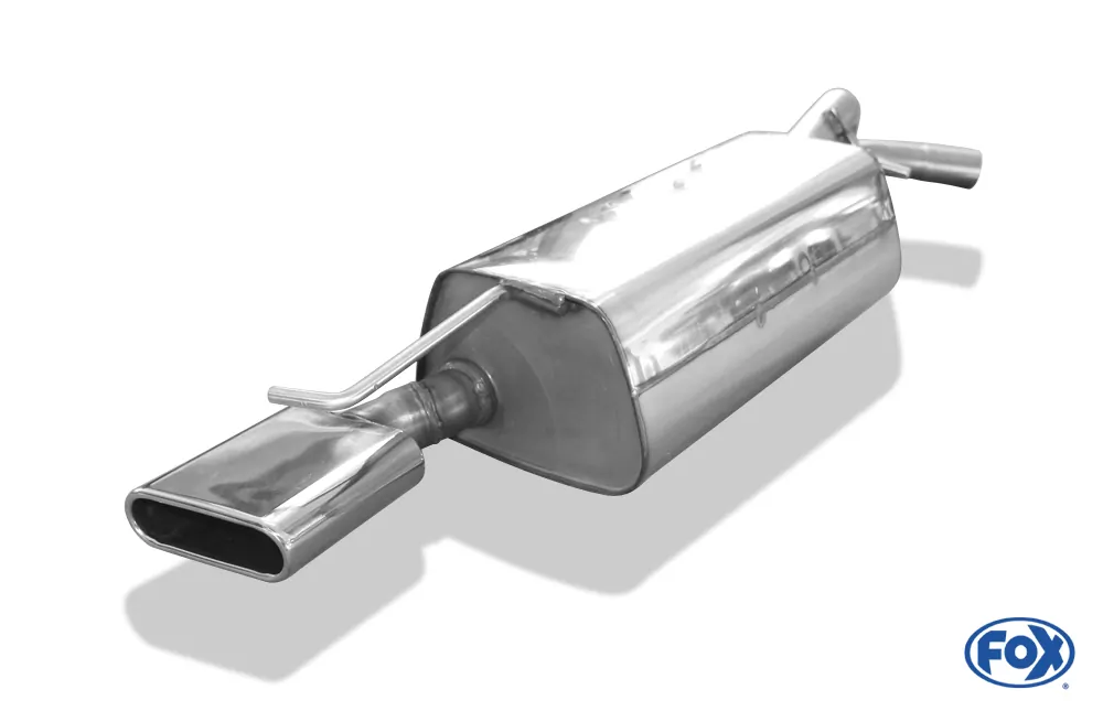 Skoda Roomster 5J  Endschalldämpfer - 130x50 Typ 52