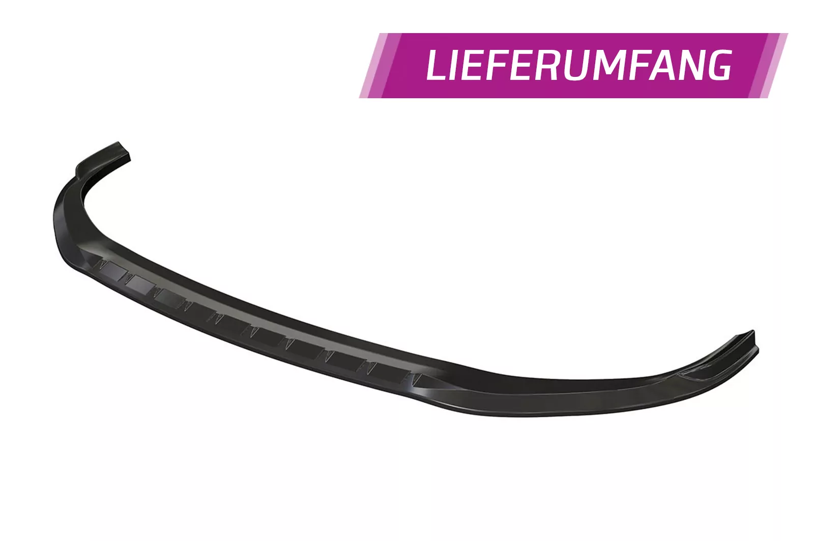 Cup-Spoilerlippe mit ABE für Hyundai I30 N (PD) CSL479 Strukturiert (schwarz matt)