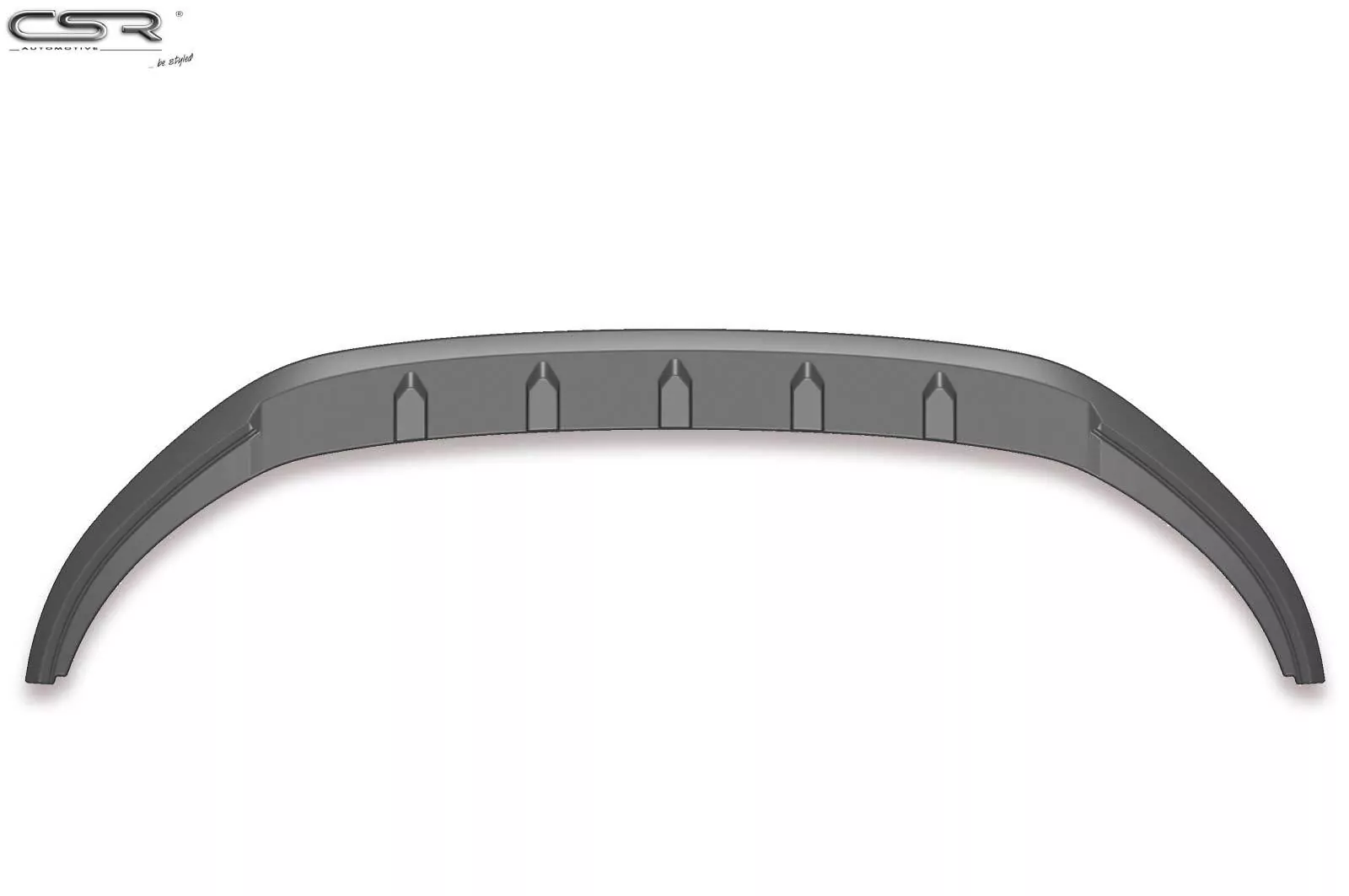 Cup-Spoilerlippe mit ABE für VW Polo VI 2G (Typ AW) CSL417-M Carbon Look (matt)