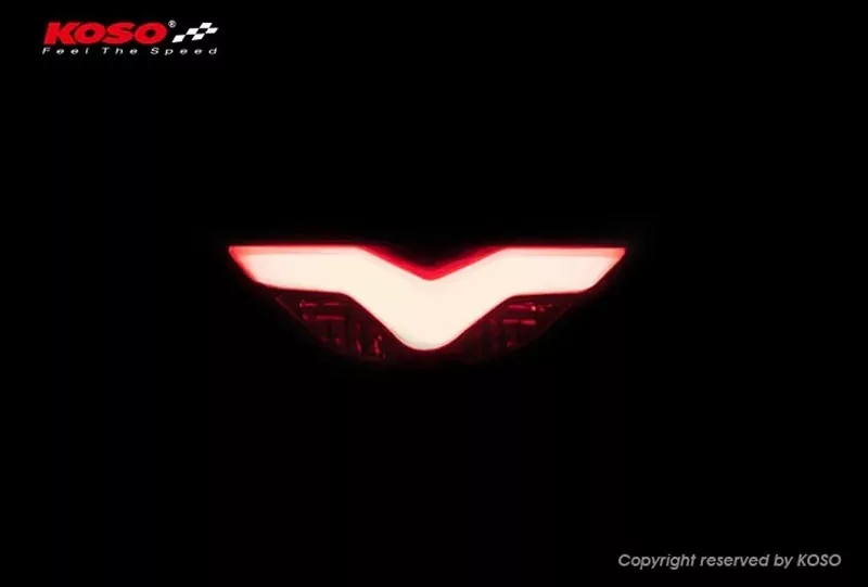 KOSO LED Rücklicht GT-03, ohne Halter E-geprüft