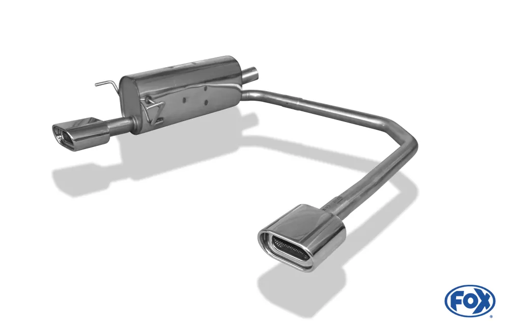 Opel Astra H/ Astra H GTC  Endschalldämpfer Ausgang rechts/links - 135x80 Typ 53 rechts/links