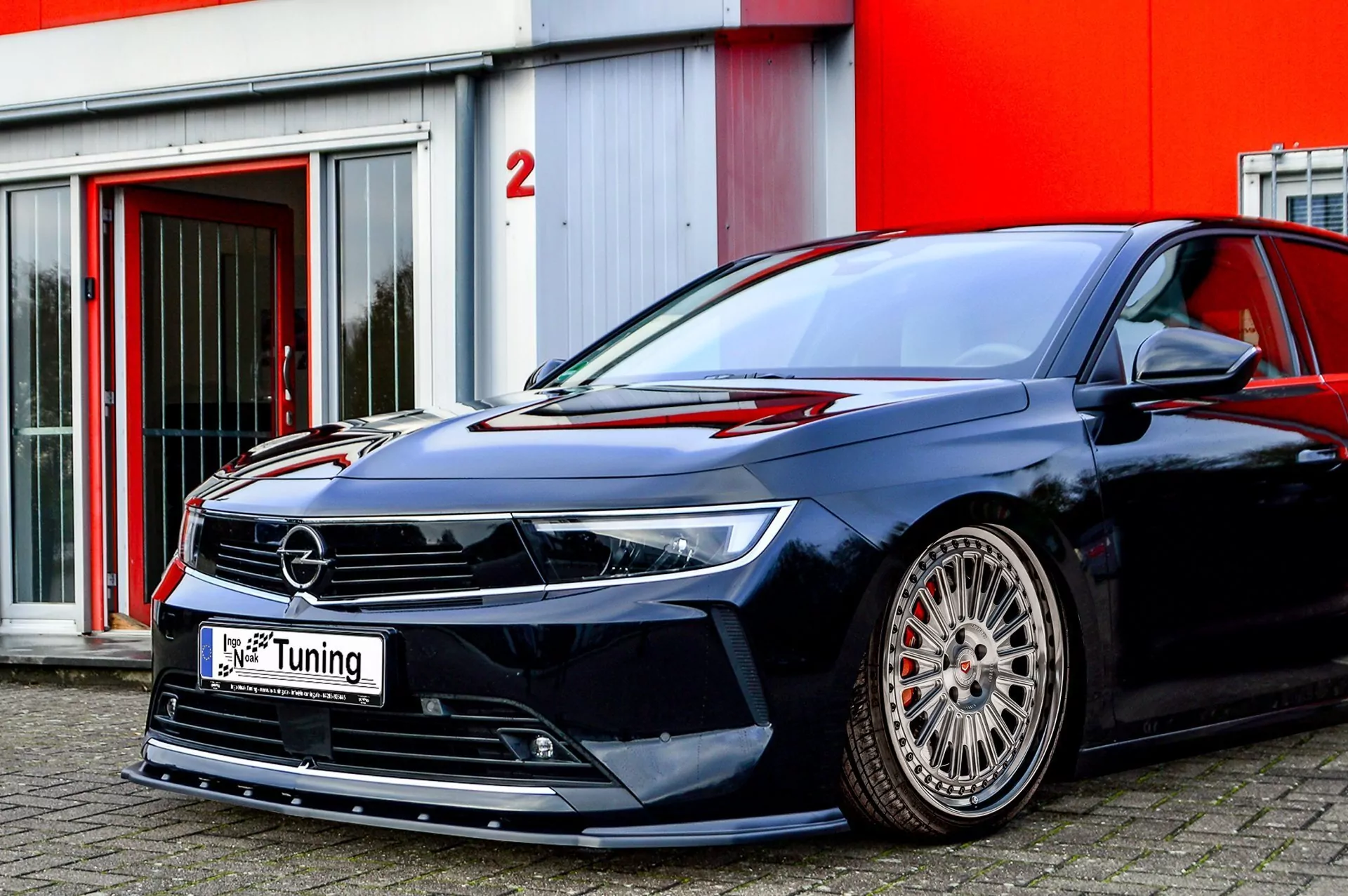 Cup Frontspoilerlippe für Opel Astra L Standard