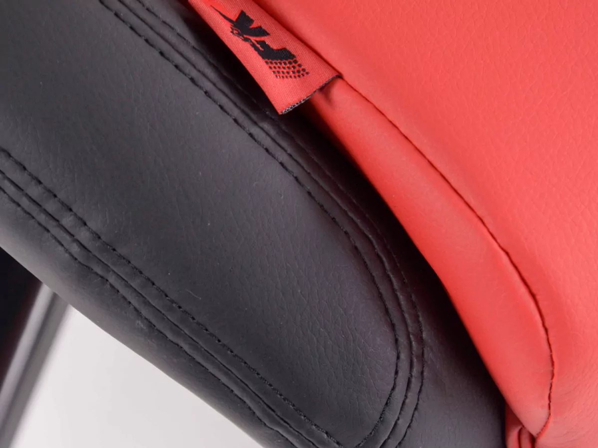 FK Sportsitz Bürodrehstuhl Santa Fe schwarz/rot Chefsessel Drehstuhl Bürostuhl