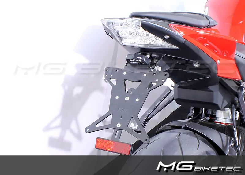 Kurzes Heck - Kennzeichenträger - Kennzeichenhalter für BMW S 1000 R ab 2014-2016