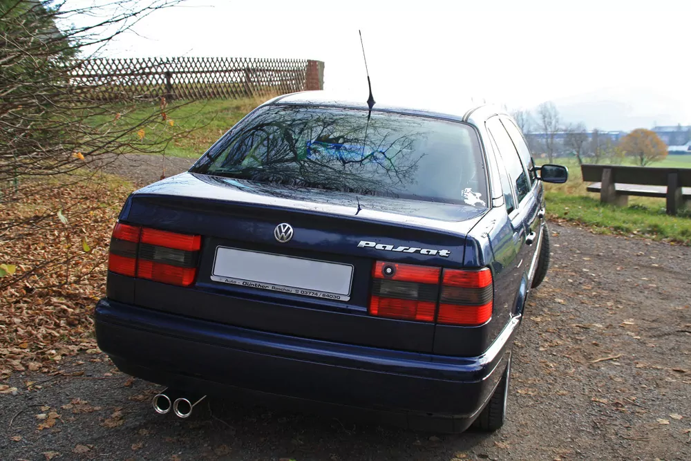VW Passat 35i - Bj. ab 10/93`  Endschalldämpfer - 2x80 Typ 13