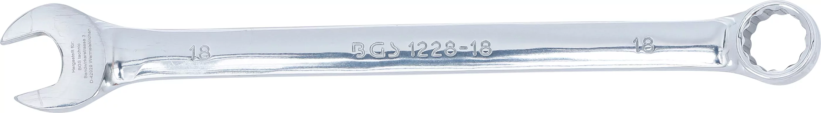 Maul-Ringschlüssel | extra lang | SW 18 mm